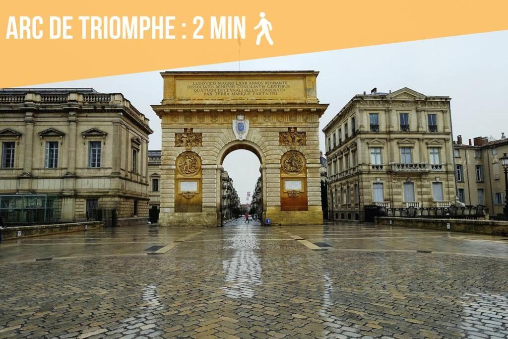 L'Ecucentre Avec Parking Inclu - 600M De La Place De La Comedie - Climatisation 몽펠리에 외부 사진